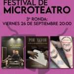 3ª Ronda 26 SEPTIEMBRE: No te aguanto, Por favor y Tu nombre intatuado